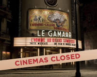 THE CINEMAS HAVE SHUT DOWN For now