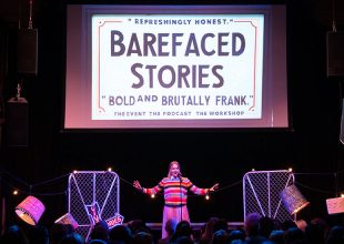 BAREFACED STORIES @ The Rechabite gets 8.5/10
