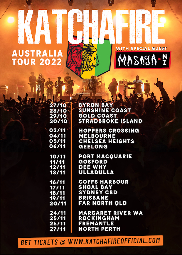 katchafire australia tour 2022