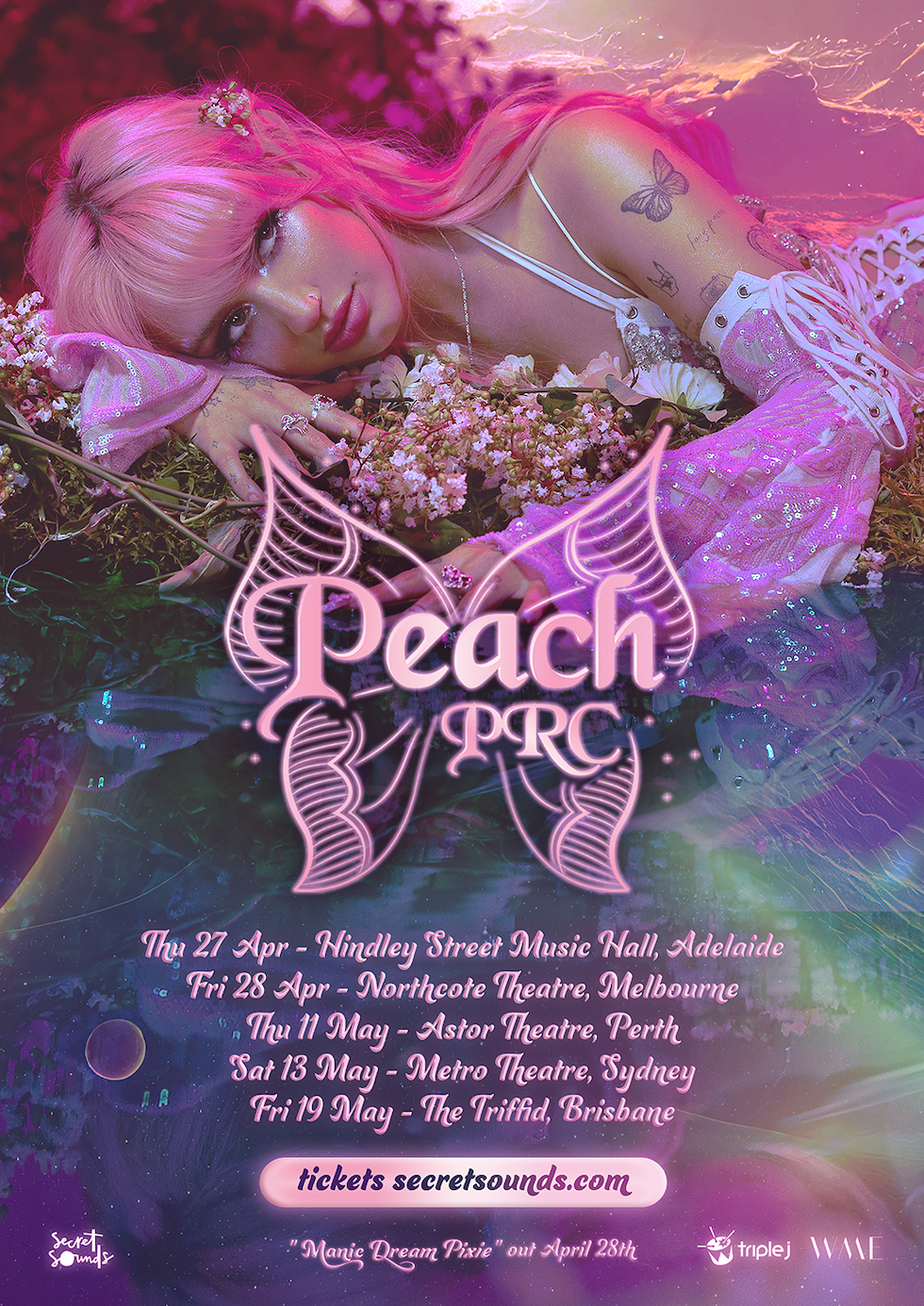 International pop sensation Peach PRC drops sweet tour news XPress