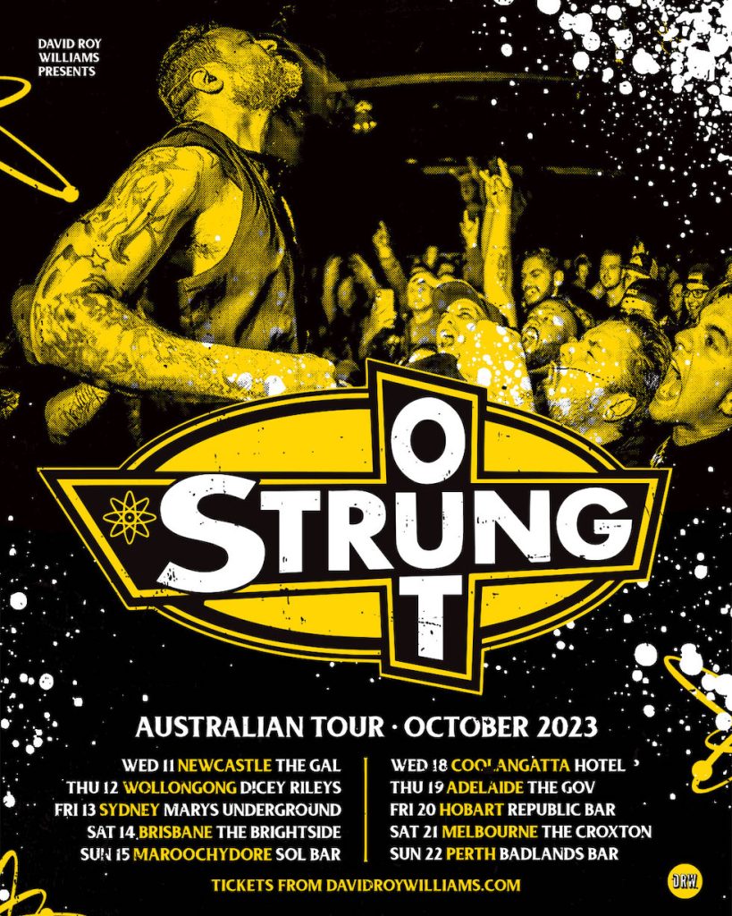 strung out australian tour 2023