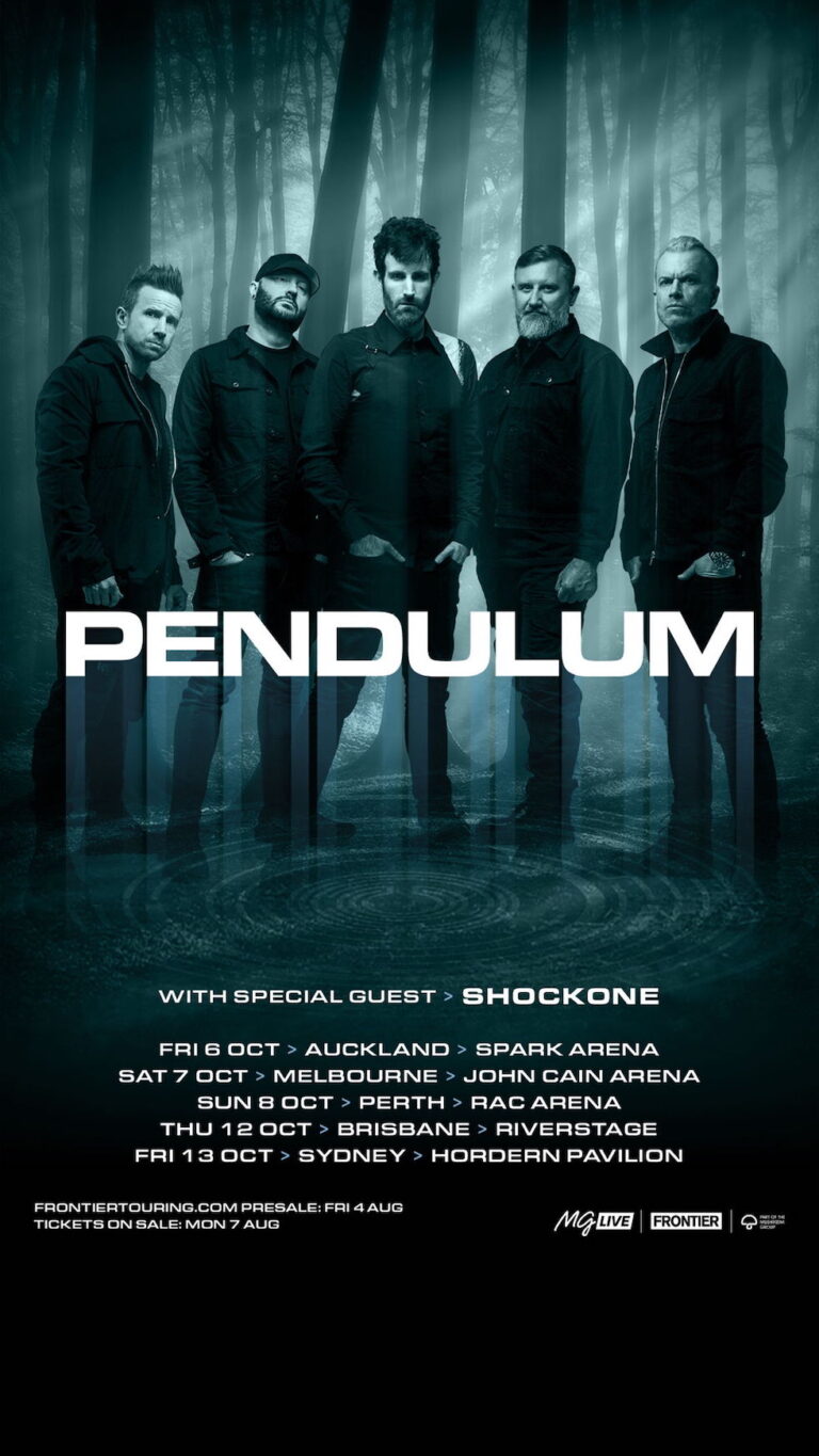 pendulum tour australia 2022