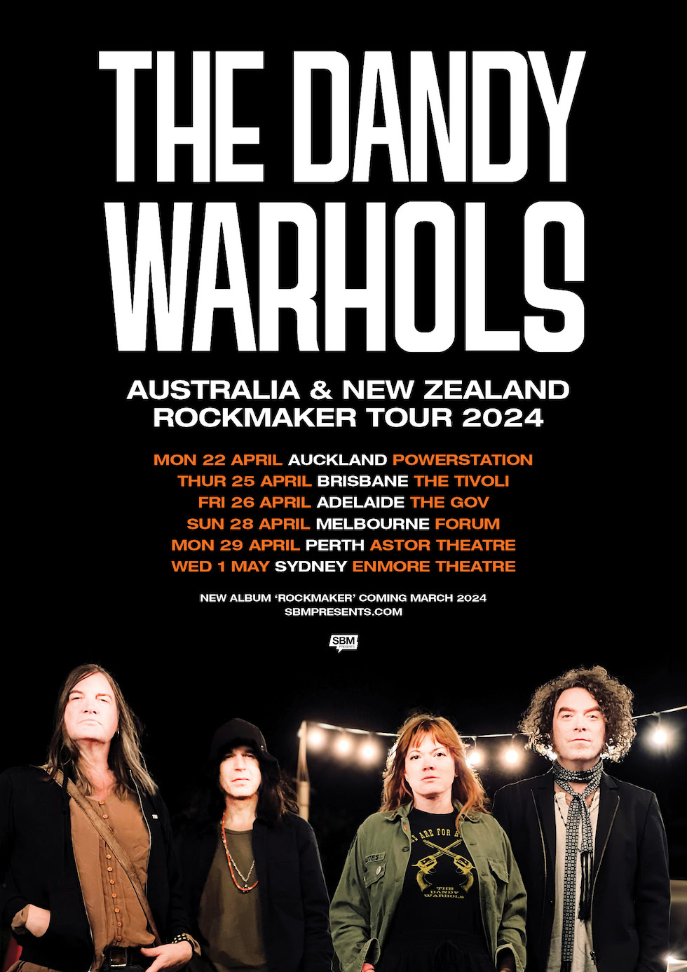 The Dandy Warhols announce Australia and New Zealand tour XPress