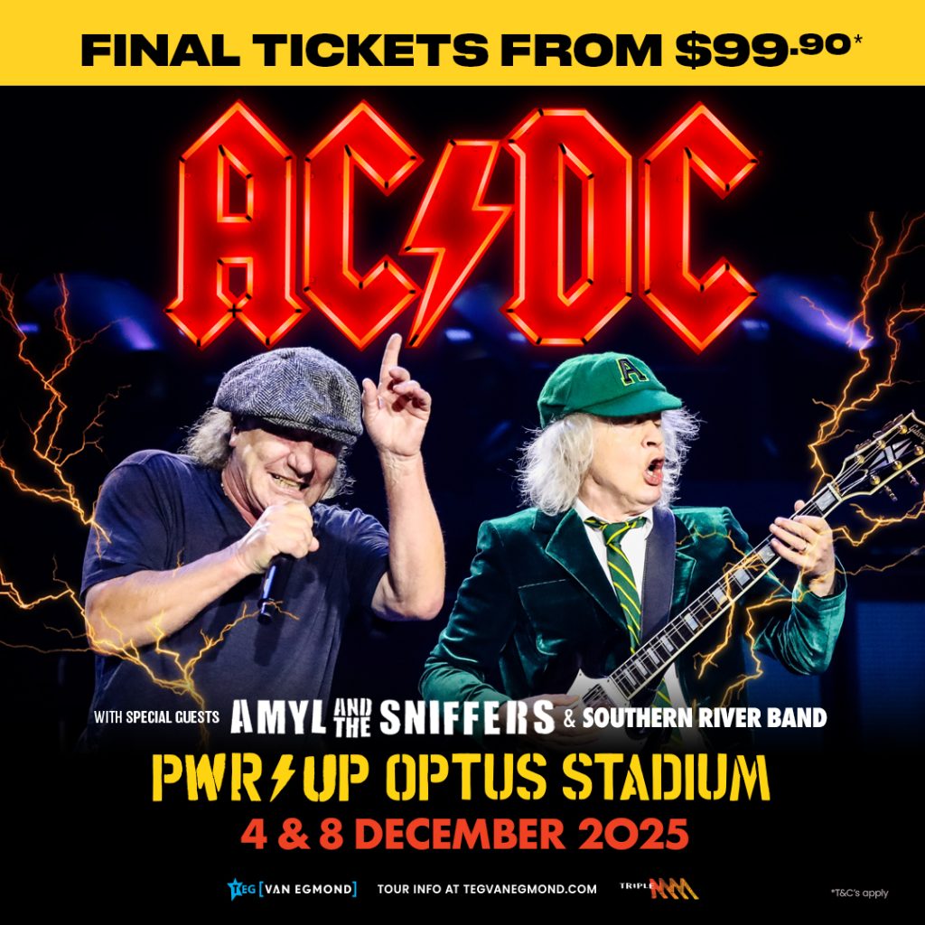 AC/DC release last-chance tickets for Optus Stadium show – X-Press ...